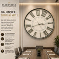 Big Impact Timeless Style Wall Clock