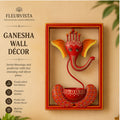 Handcrafted Ganesha Diya Wall Décor